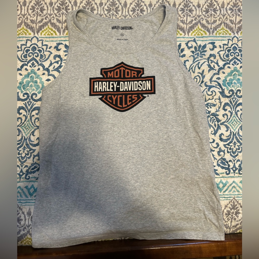 Harley-Davidson Gray Tank Top
